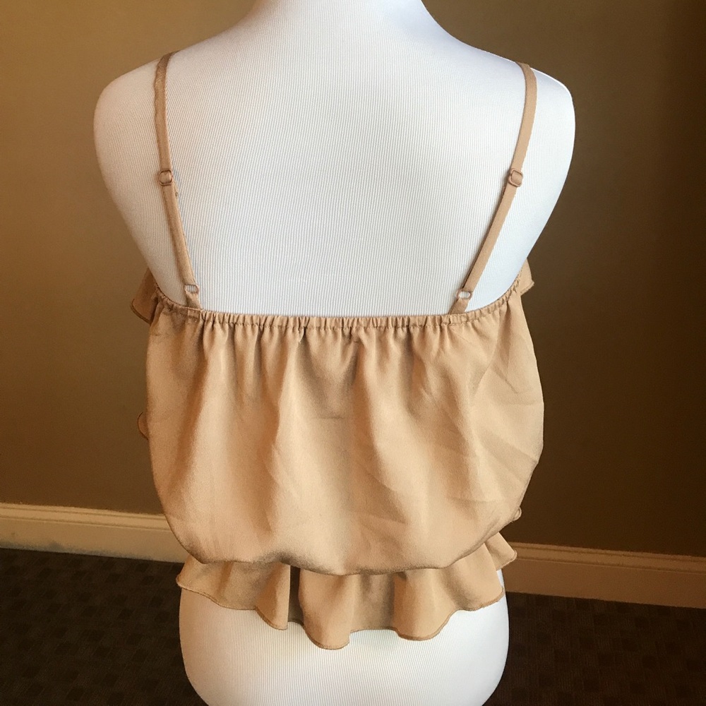 Beige Polyester Top - image 2